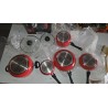 Laguiole Set Posuđa 6 Delova | Bordo Crvena | Outlet Cena