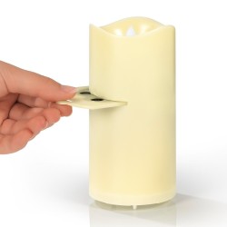 EASYmaxx LED dekorativna sveća projektor sa rotirajućim motivima na baterije