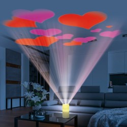 EASYmaxx LED sveća projektor | 4 šablona za sve prilike