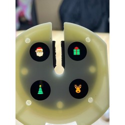 EASYmaxx LED sveća projektor | 4 šablona za sve prilike