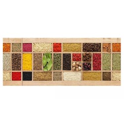 Luksuzna dugačka kuhinjska staza 50x300 Orient Wood italijanski dizajn začini_2
