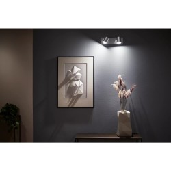 Pametna Philips Hue Argenta plafonska lampa sa dva spota u boji aluminijuma