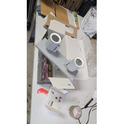 Pametna Philips Hue Argenta plafonska lampa sa dva spota u boji aluminijuma