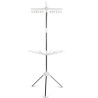 Herzberg HG-8041 Vertikalna Sušilica za Veš | 3 Nivoa | Belo