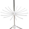 Herzberg HG-8041 Vertikalna Sušilica za Veš | 3 Nivoa | Belo