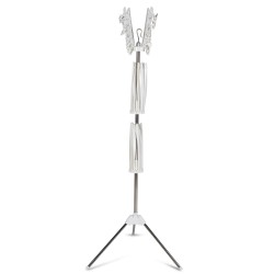 Herzberg HG-8041 Vertikalna Sušilica za Veš | 3 Nivoa | Belo