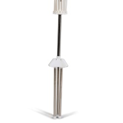 Herzberg HG-8041 Vertikalna Sušilica za Veš | 3 Nivoa | Belo