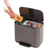 Brabantia Bo Kanta 34L Platinum - Dve Pregrade | Outlet BGD