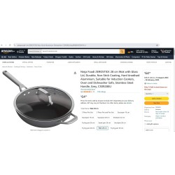 Ninja Foodi ZEROSTICK Wok 28cm | Outlet | Korišćeno