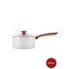 Tower Linear Rose Gold Set Kaserola 3 kom | Bela | Indukcija