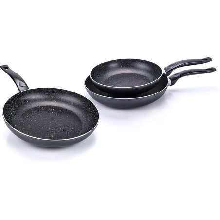 Alluflon Vesuvia set tiganja 20 i 24 cm sa Hardoise kamenim premazom bez PFOA