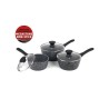 Salter Megastone Set od 3 Aluminijumske Kaserole - 16/18/20cm