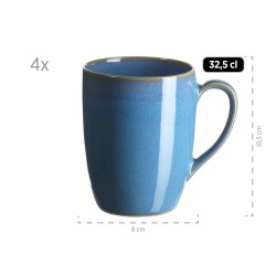 MÄSER Ossia Keramički Set 16 Delova | Vintidž Dizajn | Novo