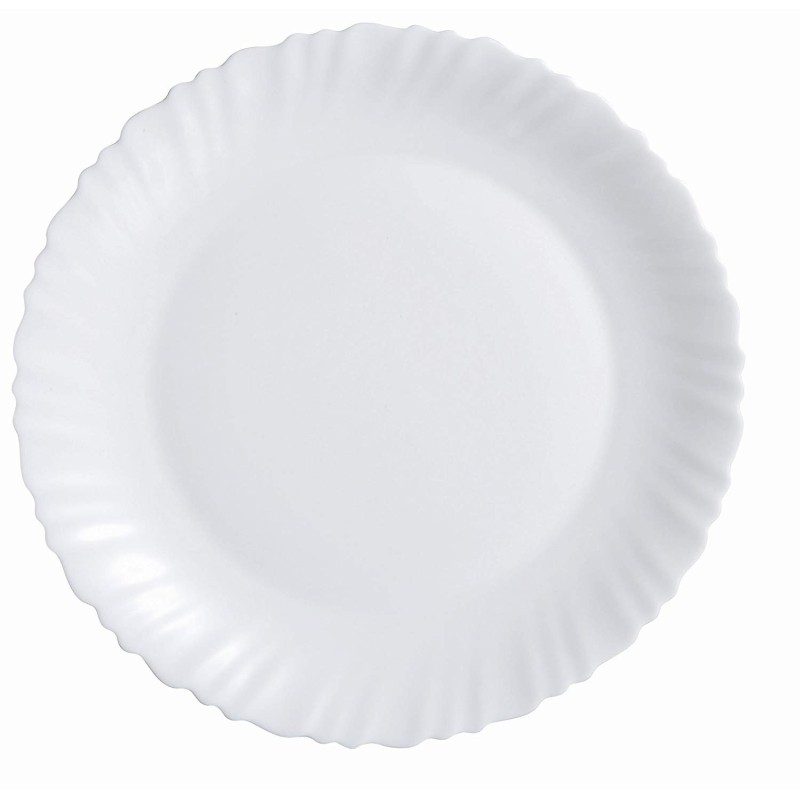 Luminarc Feston set 6 belih dezertnih tanjira 19 cm od visokootpornog opalnog stakla