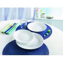 Luminarc Feston Set Dezertnih Tanjira 6 kom | Beli | 19 cm