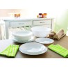 Luminarc Feston Set Dezertnih Tanjira 6 kom | Beli | 19 cm