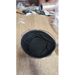 Metalna Korpa za Hleb 23x11 cm | Crni Platneni Umetak