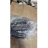 Metalna Korpa za Hleb 23x11 cm | Crni Platneni Umetak