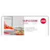 Emsa Clip&Close Set Od Dve Staklene Posude, 0.45 L | Outlet BGD