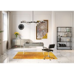 KARE Design Leonardo Zidni Sat Crna/Zlatna Ø49cm | Outlet| Ogreban