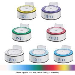 AEG MRC 4151 Radio Sat Budilnik | Termometar | 7 LED Boja