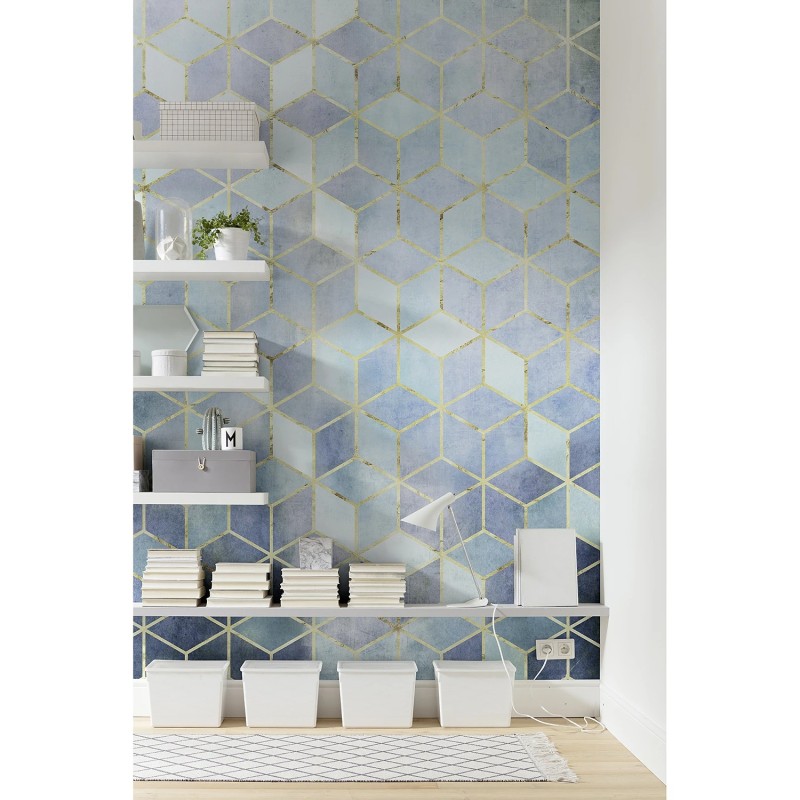 mosaik-azzuro-foto-tapeta-plava-zlatni-detalji-1