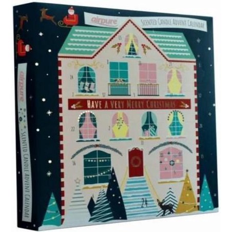 Airpure božićni advent kalendar sa mirisnim svećama 24 komada