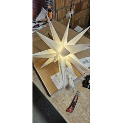 AMARE LED Zvezda 57cm - Vodootporna sa Tajmerom | Outlet BGD