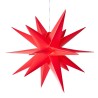 AMARE LED Zvezda 57cm Crvena - Vodootporna sa Tajmerom | Outlet BGD