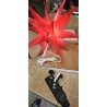AMARE LED Zvezda 57cm Crvena - Vodootporna sa Tajmerom | Outlet BGD