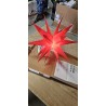 AMARE LED Zvezda 57cm Crvena - Vodootporna sa Tajmerom | Outlet BGD