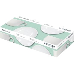 Tognana Metropolis Set Od 6 Šoljica Sa Tanjirićima, 260 Ml, Porcelan | Outlet BGD