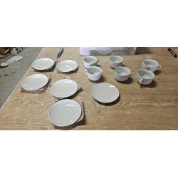Tognana Metropolis Set Od 6 Šoljica Sa Tanjirićima, 260 Ml, Porcelan | Outlet BGD