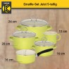 Karl Krüger Juist Emajlirani Set Posuđa 5/1 | Zelena | Outlet