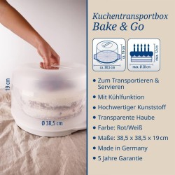 Dr. Oetker Zvono za Tortu sa Hlađenjem | Transportna Kutija