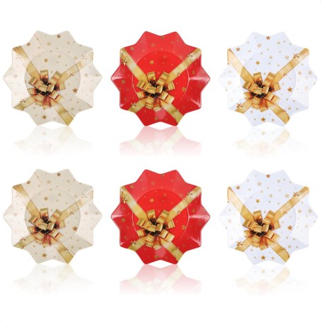 Set Od 6 Plastičnih Činija Sa Prazničnim Motivom | Outlet BGD