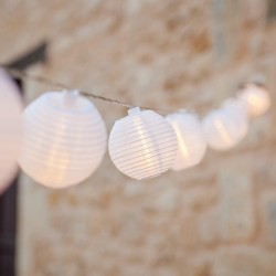 LED Kineski Lampioni 20 kom | Toplo Bela | 4 metra