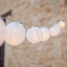LED Kineski Lampioni 20 kom | Toplo Bela | 4 metra