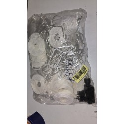 LED Kineski Lampioni 20 kom | Toplo Bela | 4 metra