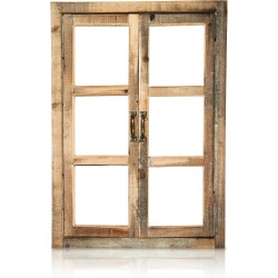 Blumelhuber Dekorativni Ram Prozora 80x58cm - Drvo Jele | Outlet BGD