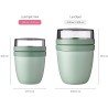 Mepal 2 Posude Za Ovsenu Kašu -500ml+200ml,300ml+120ml | Outlet BGD