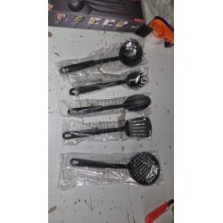 RENBERG RB-5080 Set Kuhinjskog Pribora, Najlon, Crna | Outlet BGD