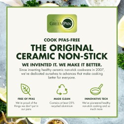 GreenPan Cambridge Wok 28cm | Zdrava Keramika | Indukcija
