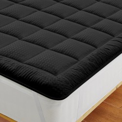 Autsel tamno siva štepana mikrofiber zaštita za bračni dušek 180x200 cm