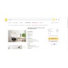 Homemania World Metalna Dekoracija 100x58 cm | Zlatna | Outlet