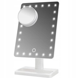 GloBrite Touch Screen LED kozmetičko ogledalo crno 24 LED