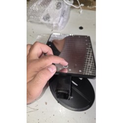 GloBrite Touch Screen LED kozmetičko ogledalo crno 24 LED