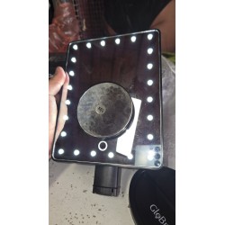 GloBrite Touch Screen LED kozmetičko ogledalo crno 24 LED