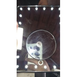 GloBrite Touch Screen LED kozmetičko ogledalo crno 24 LED