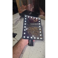 GloBrite Touch Screen LED kozmetičko ogledalo crno 24 LED